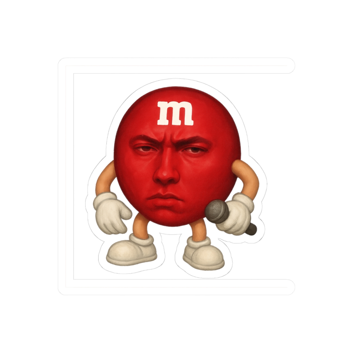 Funny Eminem Sticker | Hilarious Rap God Vinyl Decal
