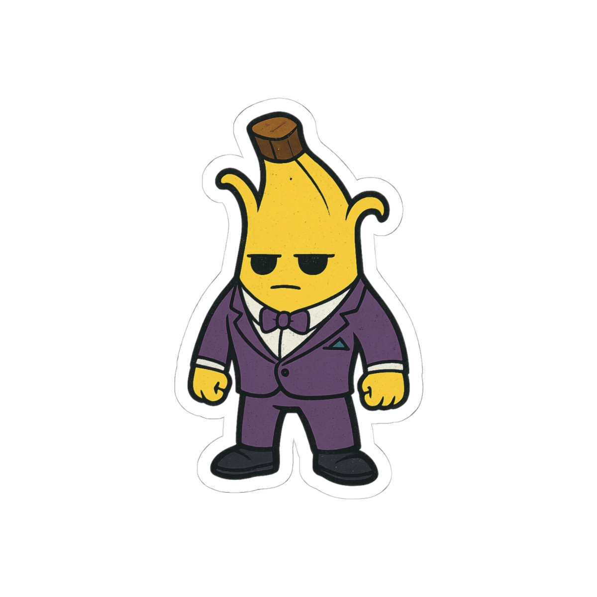 Banana Battle Royale Sticker | Funny Vinyl Decal
