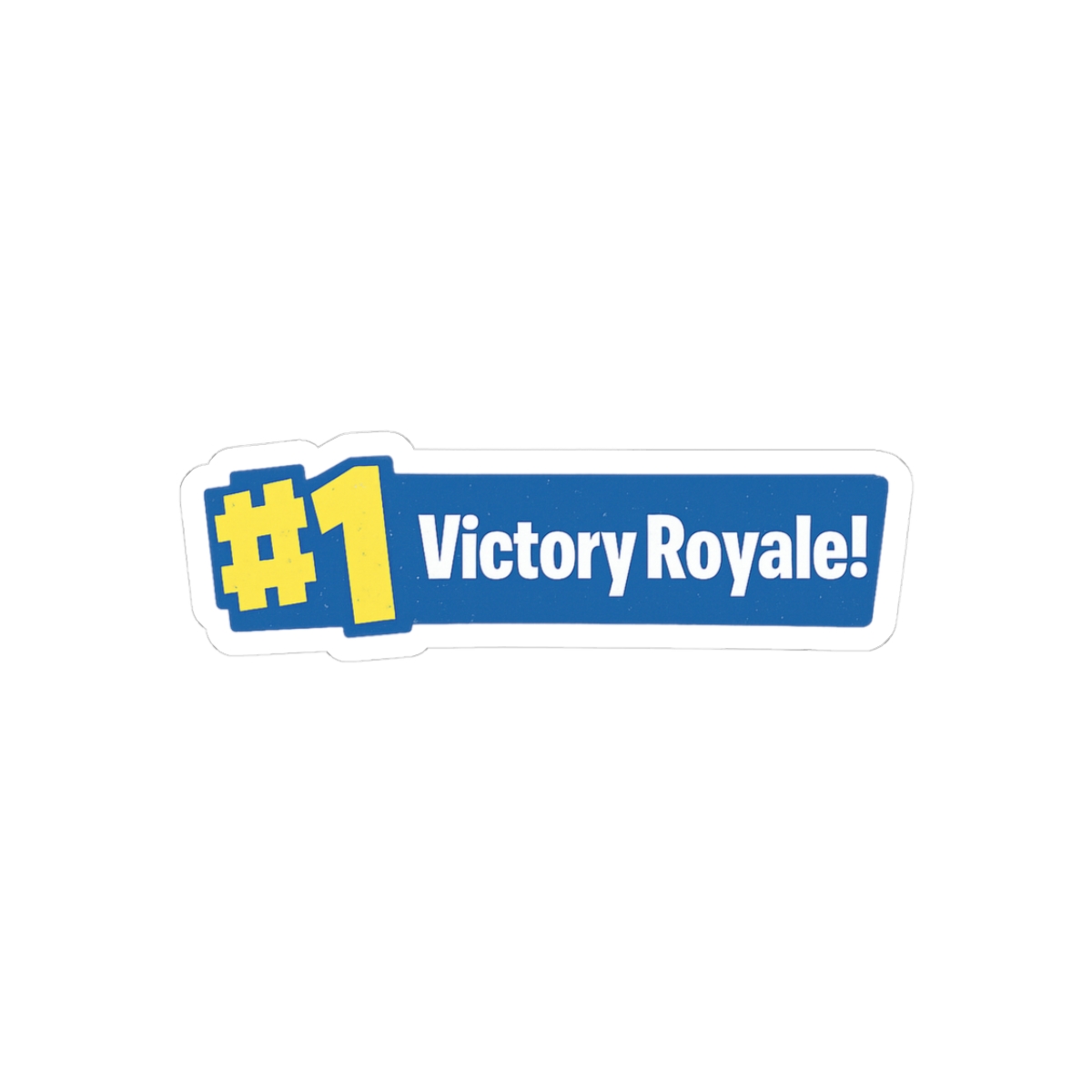 #1 Victory Royale Gamer Sticker