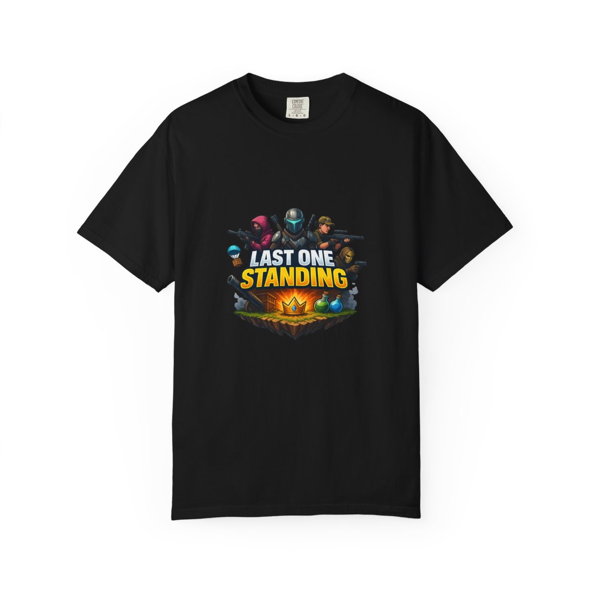 Last One Standing Battle Royale Gamer Sticker | Bold Vinyl Decal