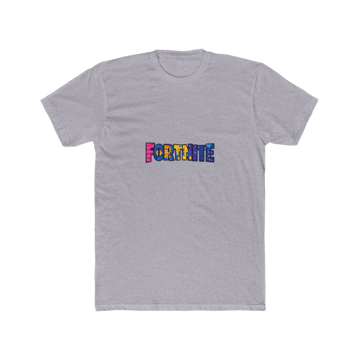 Fortnite Alphabet Characters Bold Graphic T Shirt