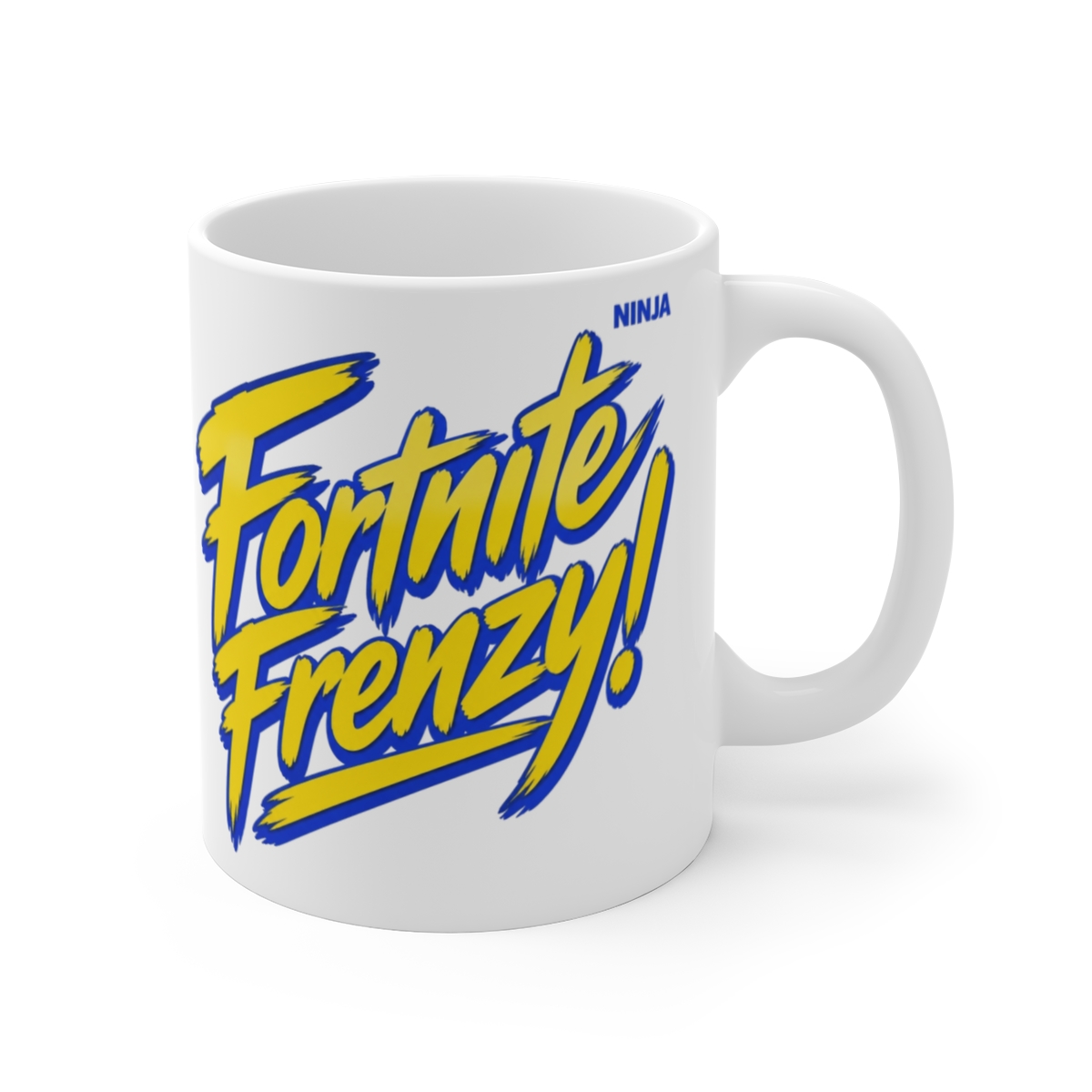 Ninja "Fortnite Frenzy!" White Mug