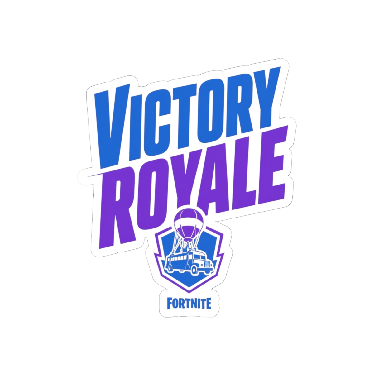 Fortnite "Victory Royale" Sticker - Fortnite official Stickers merch