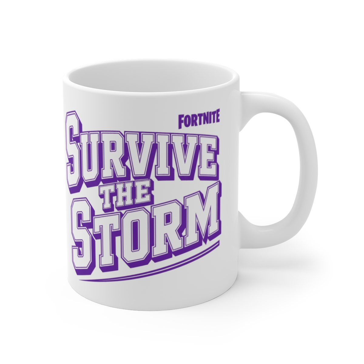 Fortnite "Survive the Storm" White Mug
