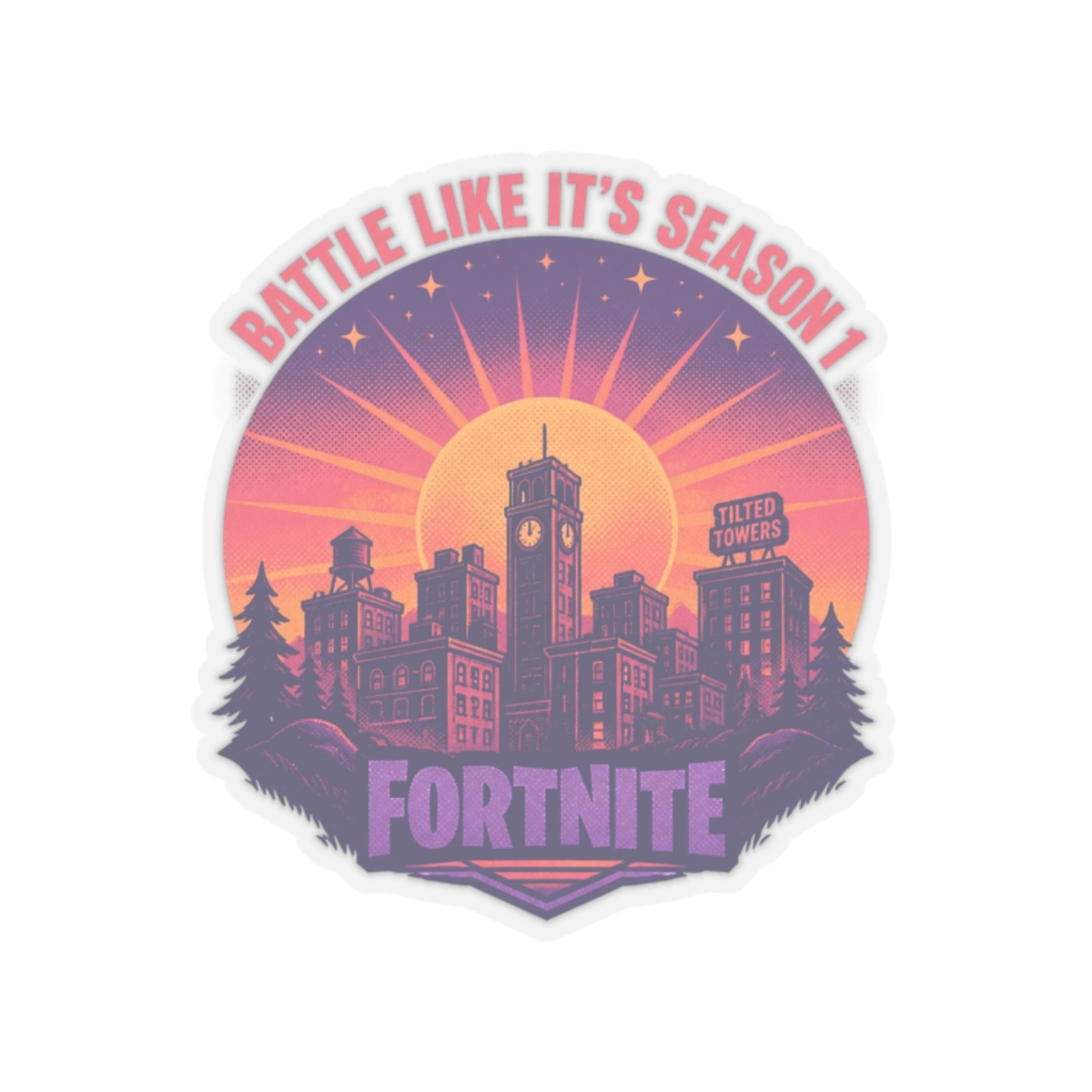 Fortnite "Battle Like It" Sticker