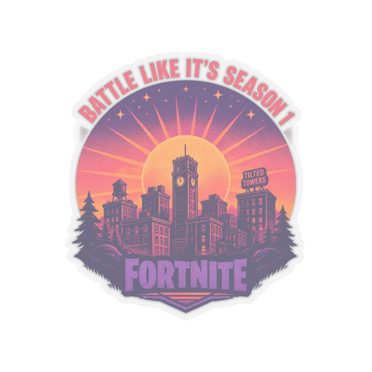 Fortnite "Battle Like It" Sticker
