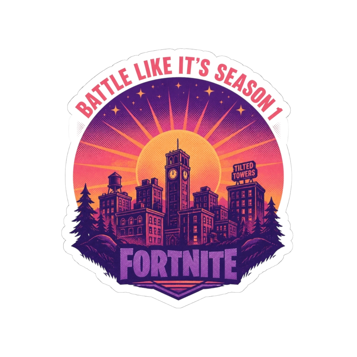 Fortnite "Battle Like It" Sticker