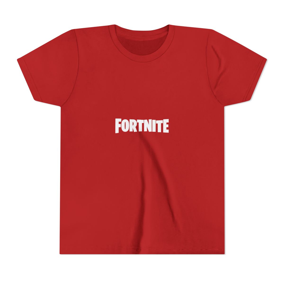 Bold Fortnite Logo Minimalist Kids T-Shirt