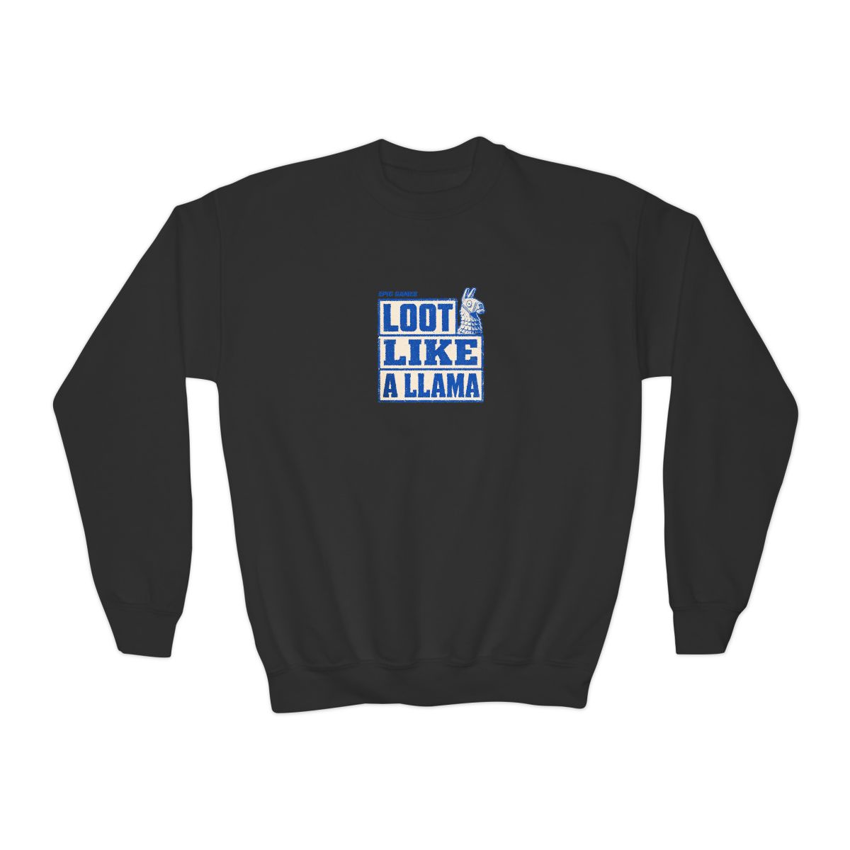 Fortnite "Loot Like A Llama" Kids Crewneck