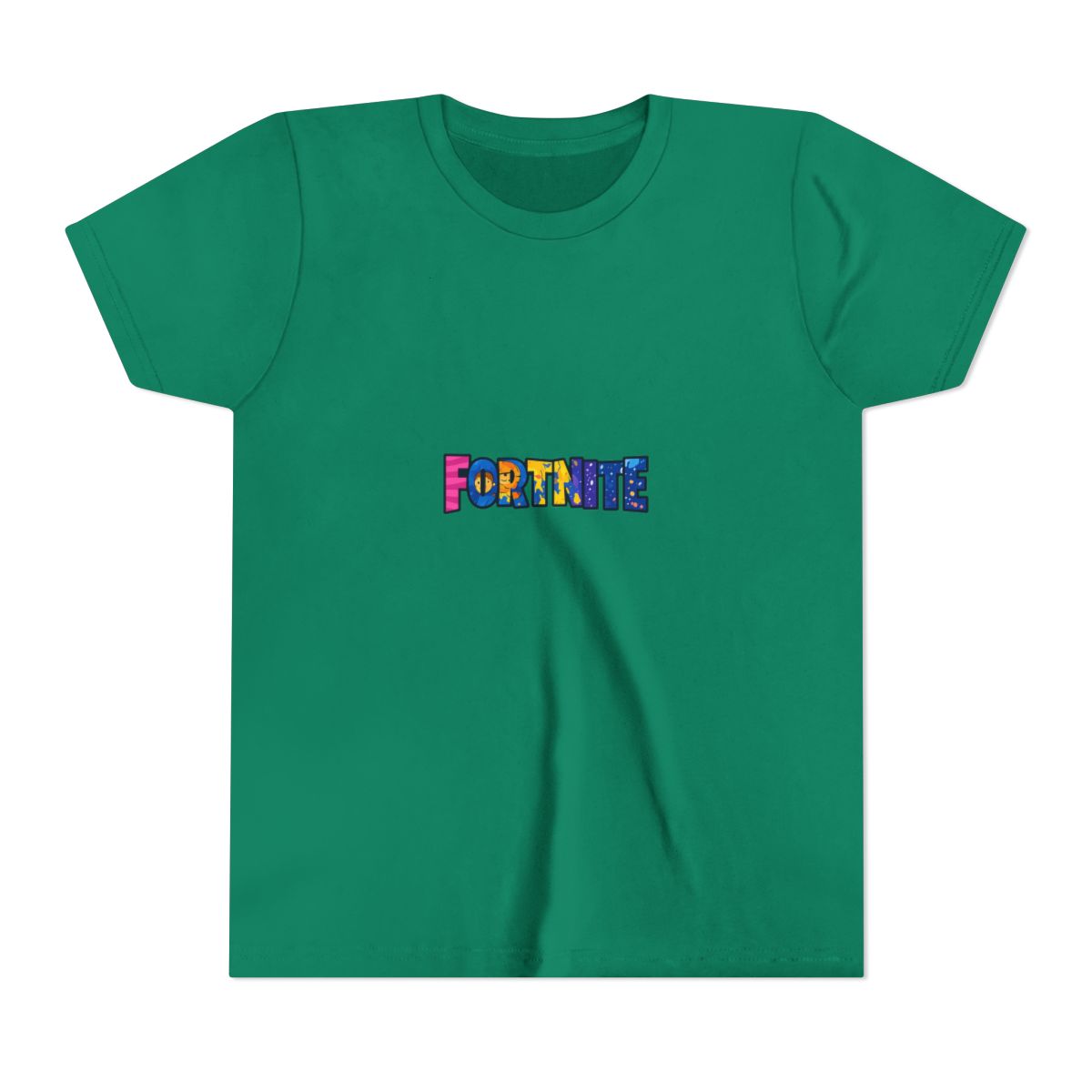 Fortnite Alphabet Characters Bold Graphic Kids T Shirt