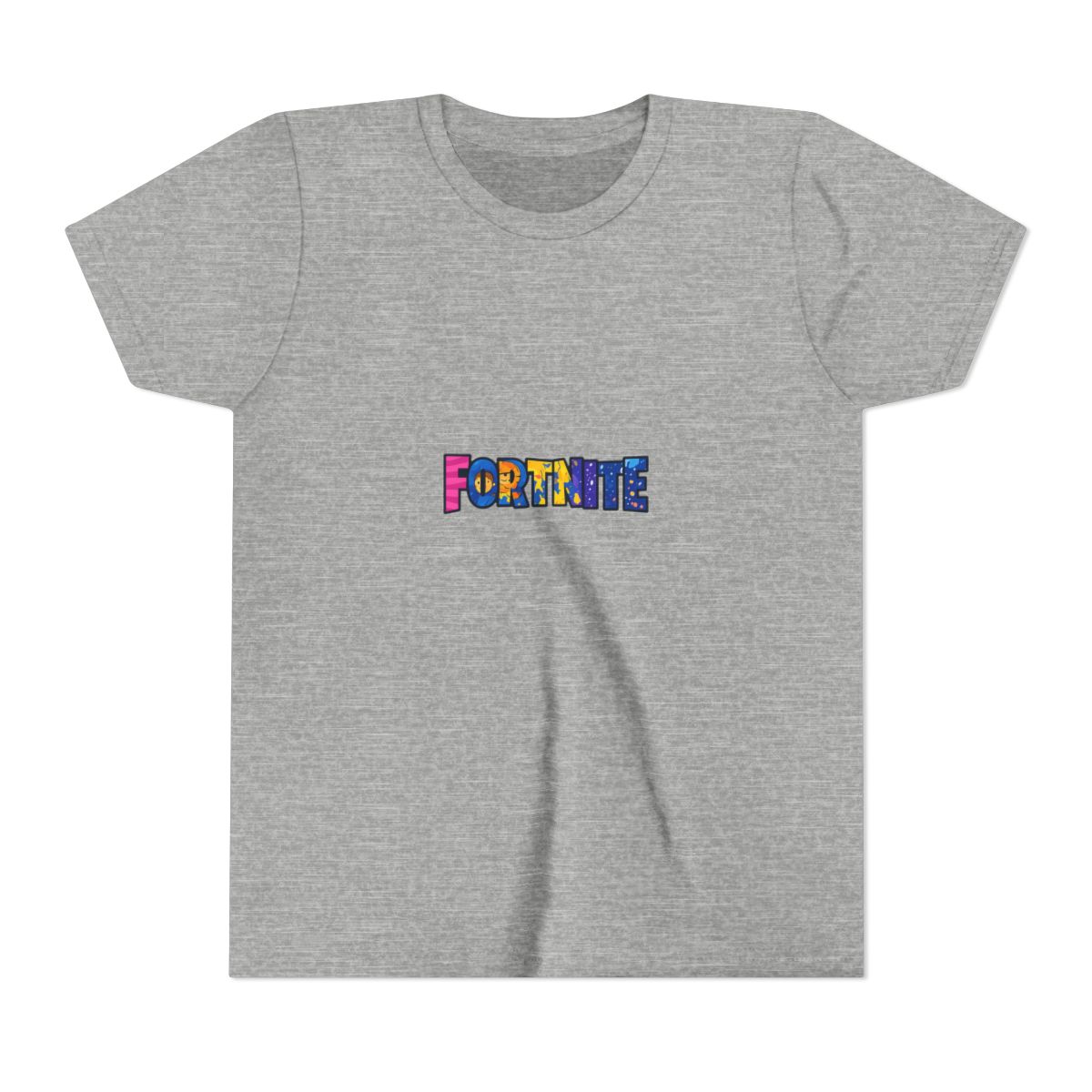 Fortnite Alphabet Characters Bold Graphic Kids T Shirt